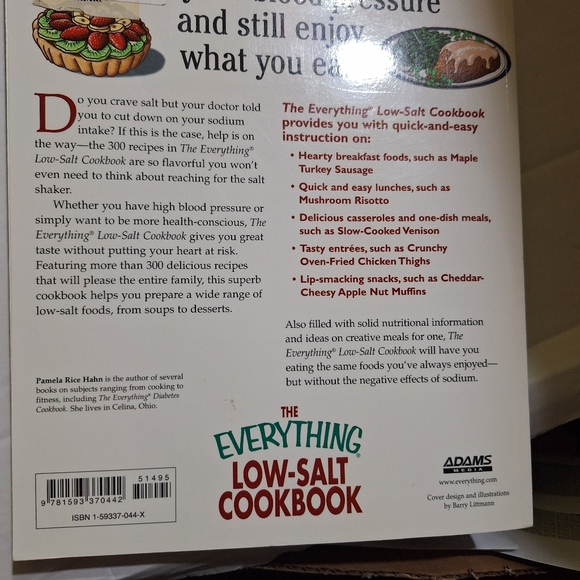 The Everything Low Salt Cookbook - Picture 3 of 8